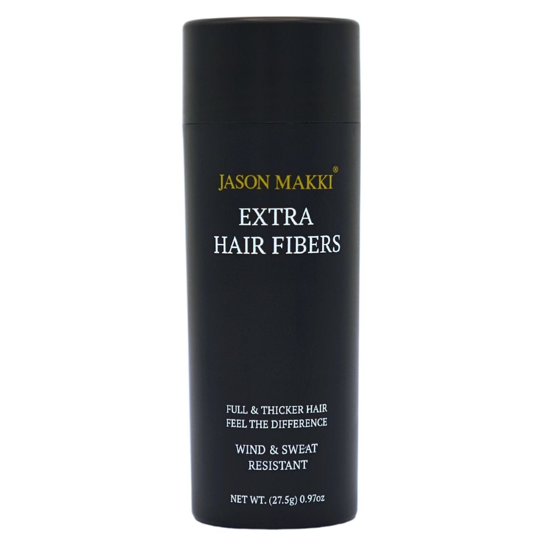 Jason Makki Extra Hair Fiber Hair Concealer Thicker Hair JASON MAKKI