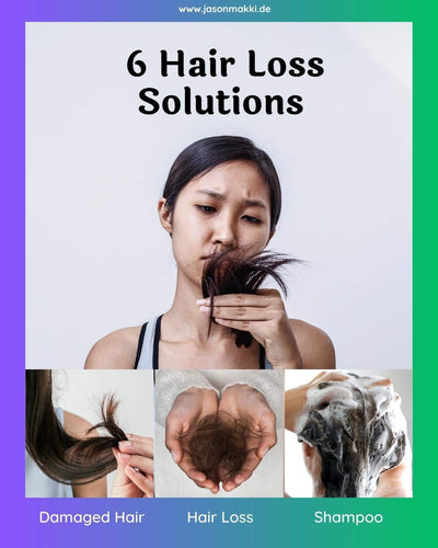 6 حلول فعالة للعناية بالشعر لمنع تساقط الشعر