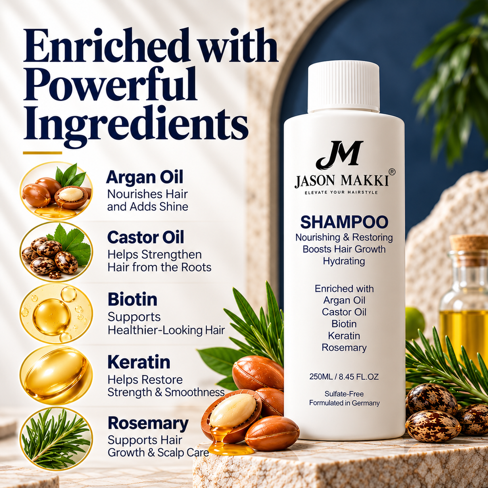 JASON MAKKI Biotin & Rosemary Shampoo – key ingredients