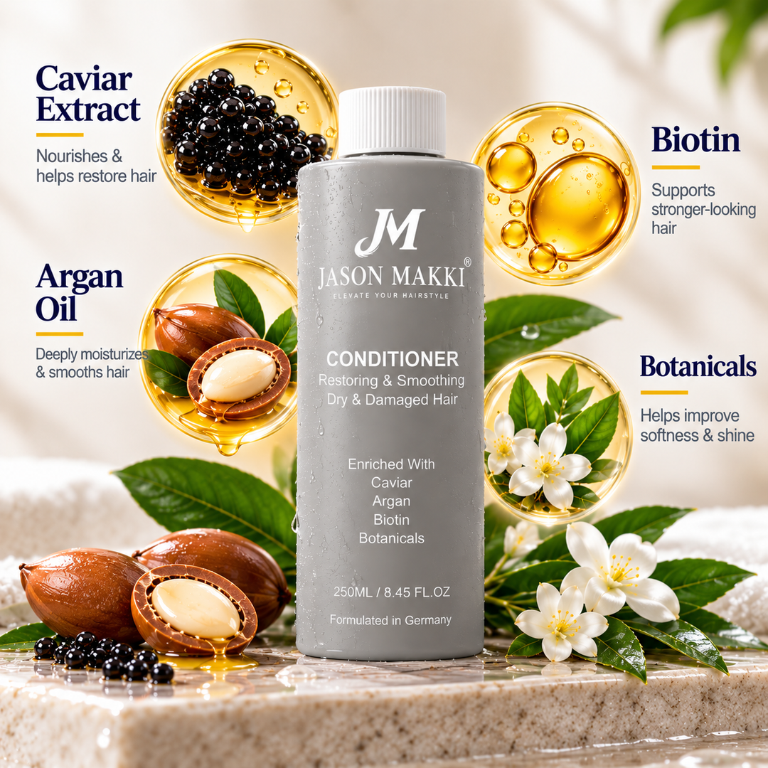 Conditioner for Dry &amp; Damaged Hair with Caviar &amp; Argan Oil – 250ml