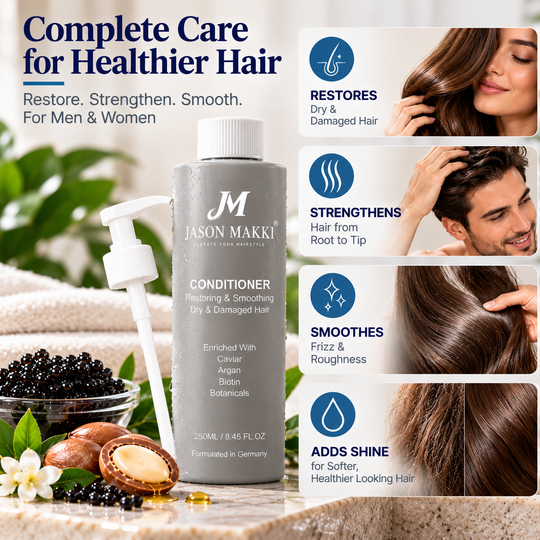 Conditioner for Dry &amp; Damaged Hair with Caviar &amp; Argan Oil – 250ml