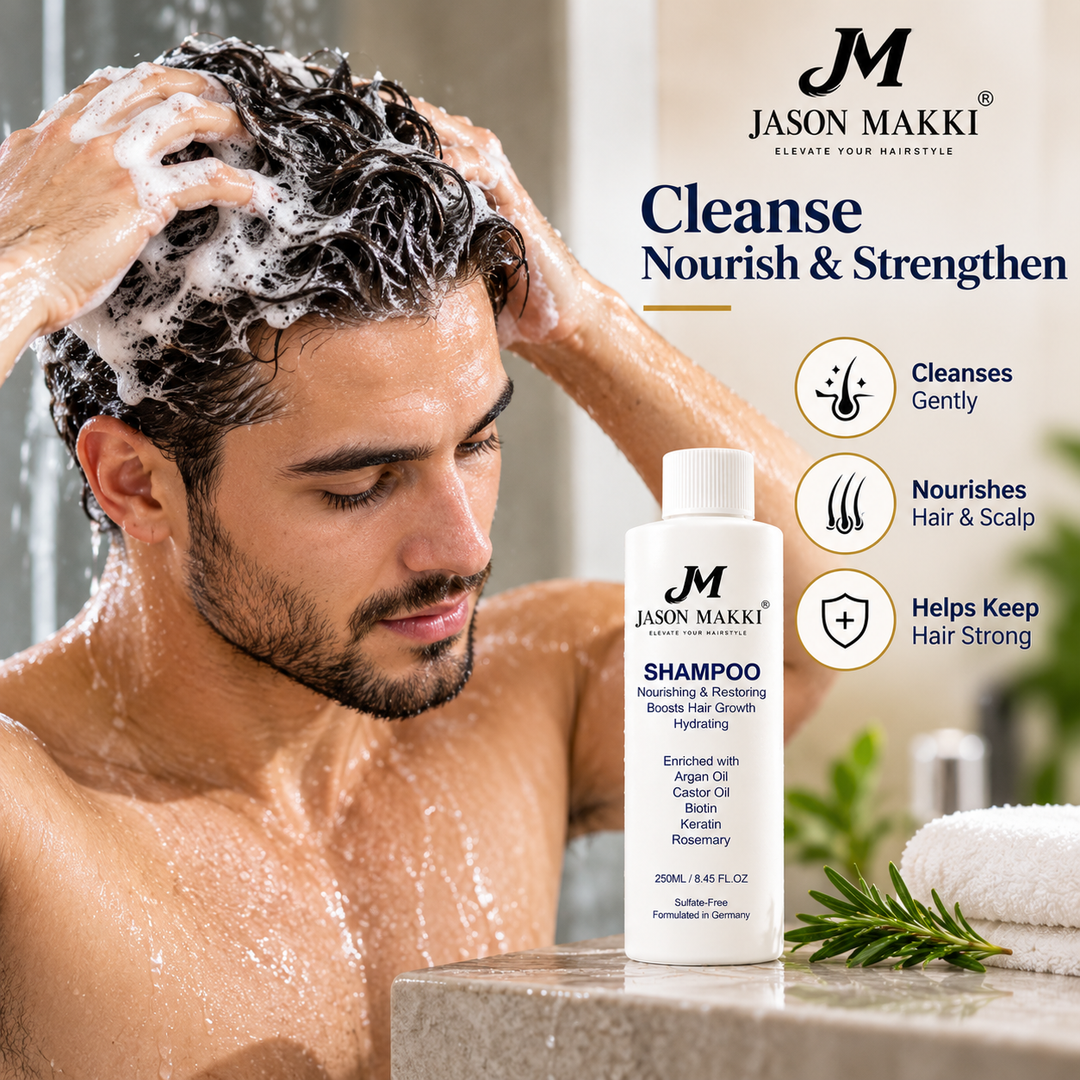 JASON MAKKI Hair Growth Shampoo – Biotin &amp; Rosemary, 250ml