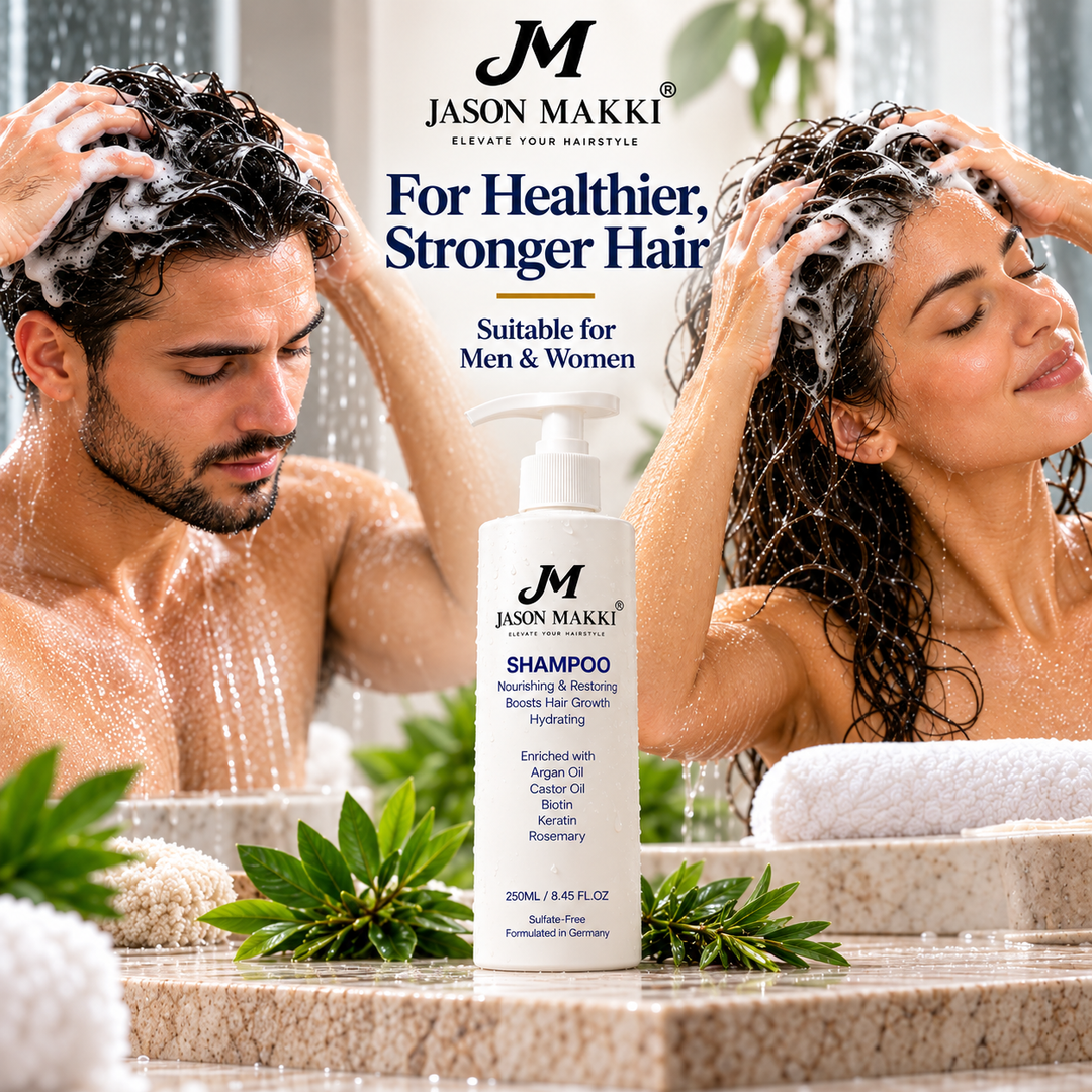 JASON MAKKI Hair Growth Shampoo – Biotin &amp; Rosemary, 250ml