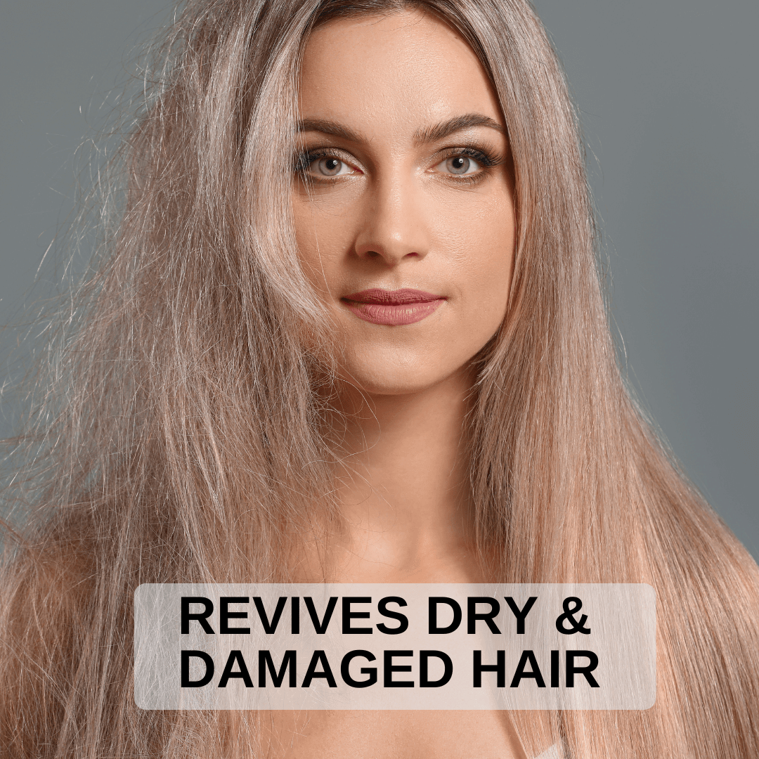 Revives dry and damaged hair