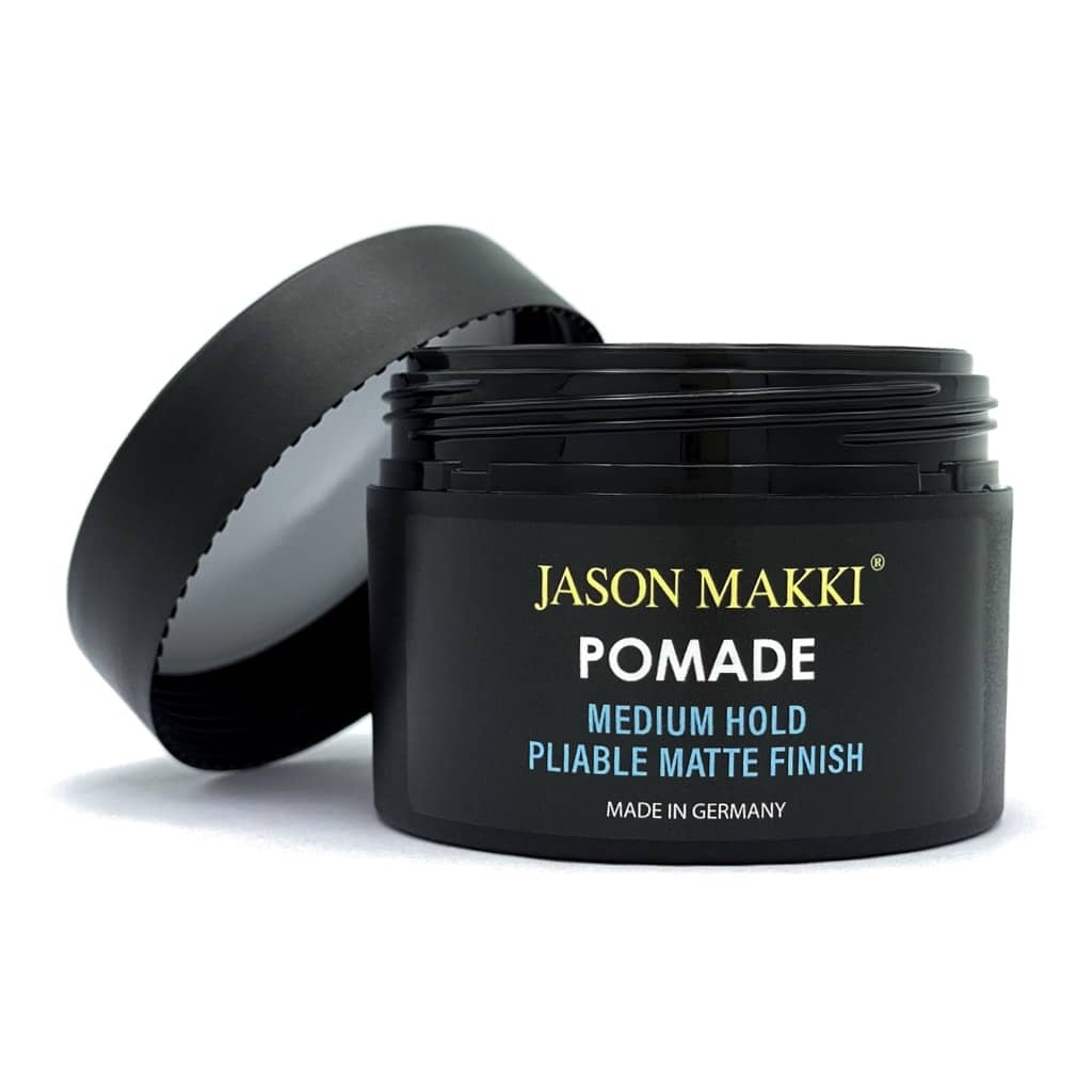 100 ml container of hair pomade