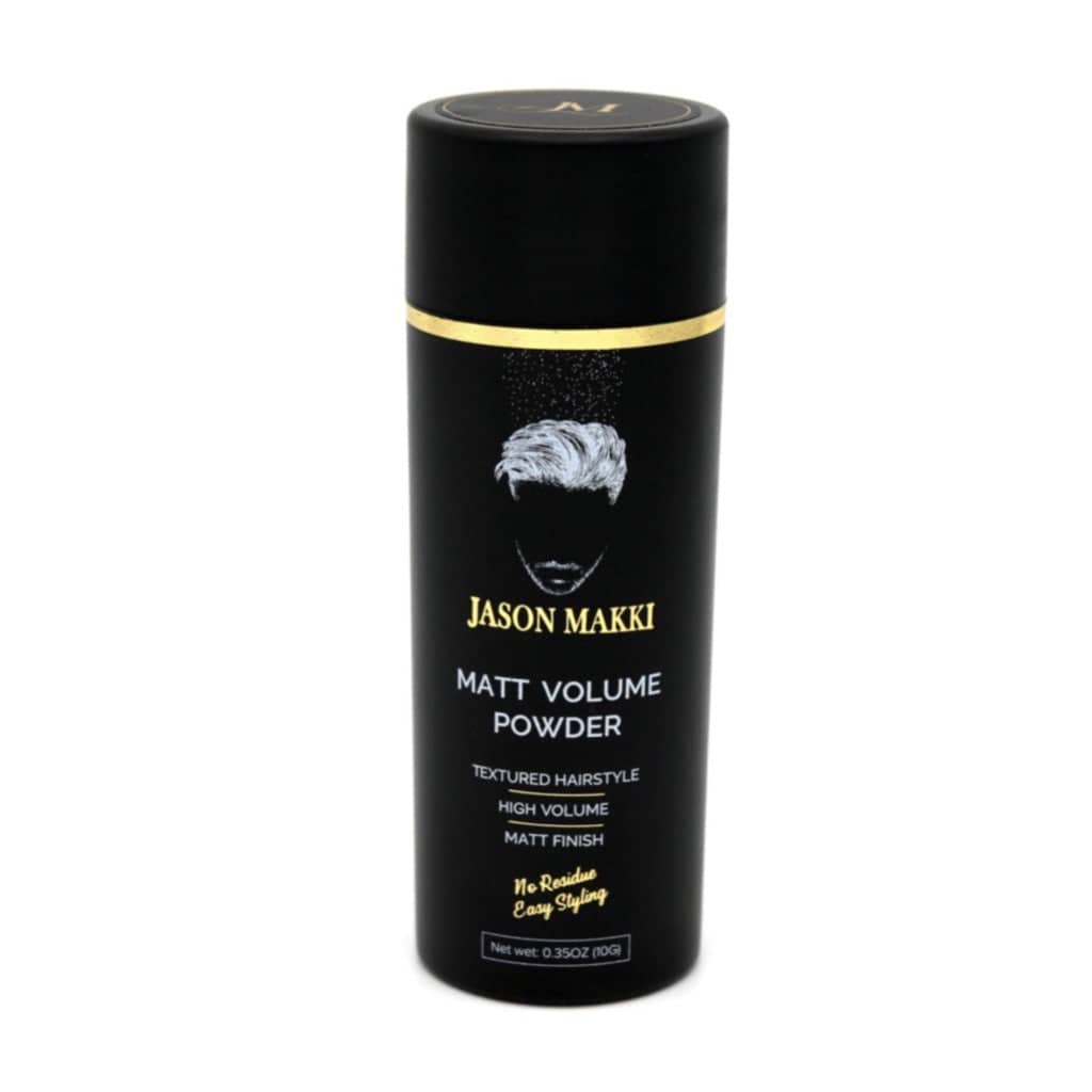 Jason Powder Hair Styling Matte Volume Powder | Dust Strong Hold | JASON MAKKI